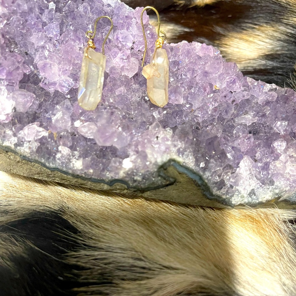 Crystal earrings